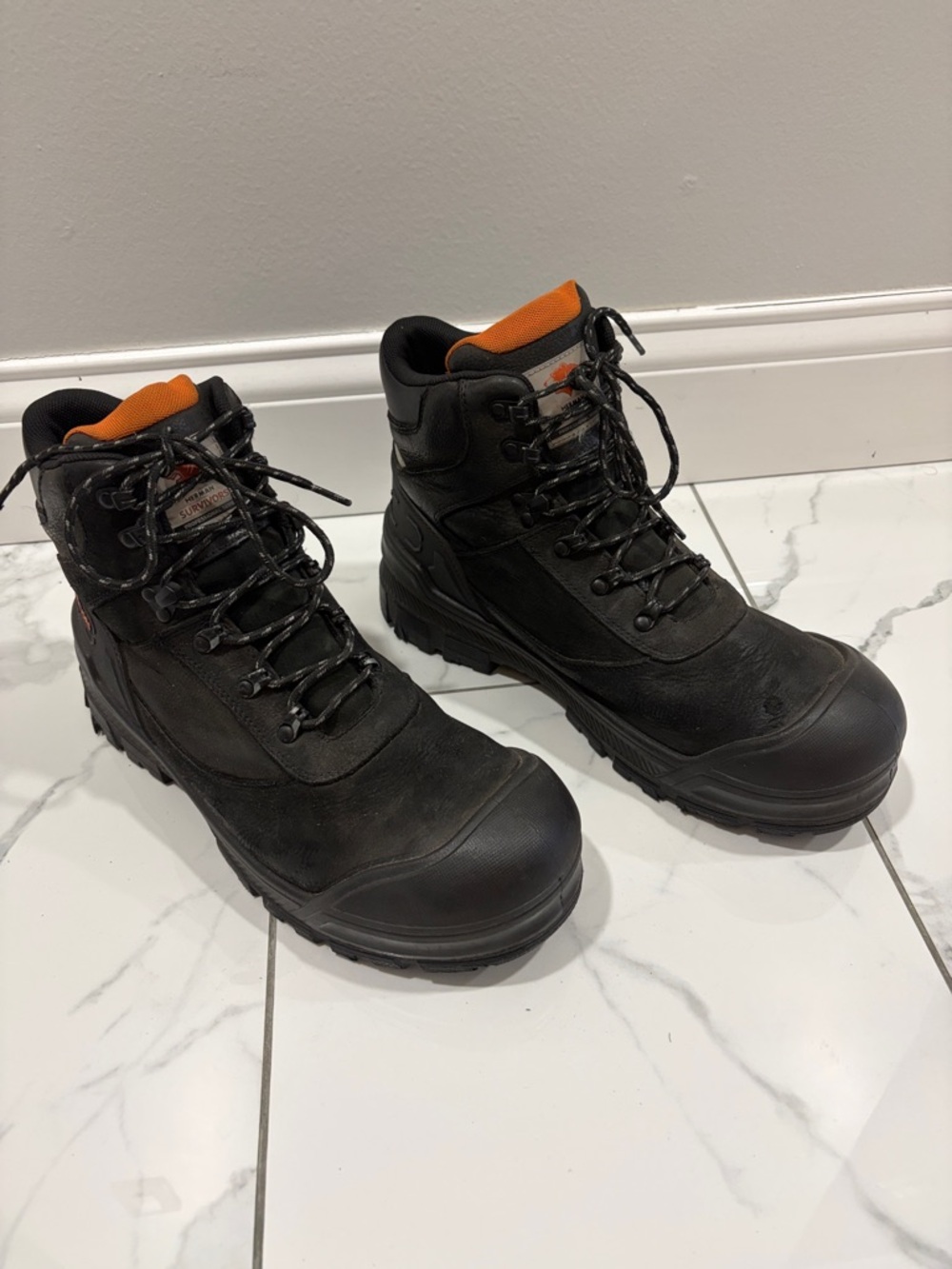 Herman survival professional series steel toe, safety work boots-size 12 men’s. - Picture 2 of 9